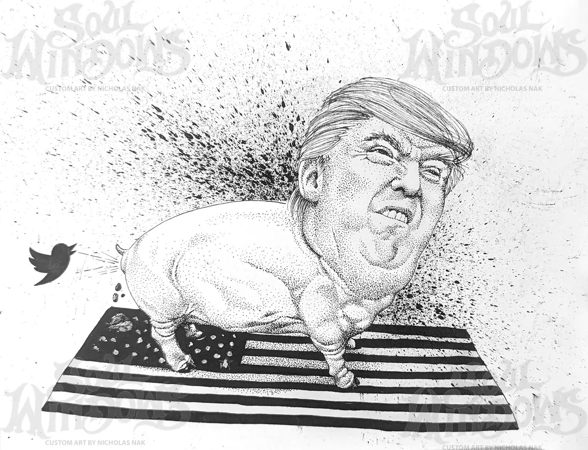 The Trumpling fine art print by Nicholas Nak